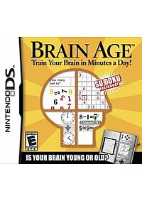 Brain Age Train Your Brain in Minutes a Day!/DS