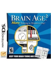Brain Age 2 More Training in Minutes a Day!/DS