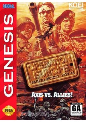 Operation Europe Path to Victory 1939-45/Genesis