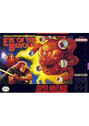 Advanced Dungeons & Dragons Eye Of The Beholder/SNES