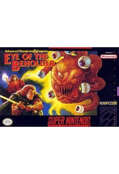 Advanced Dungeons & Dragons Eye Of The Beholder/SNES