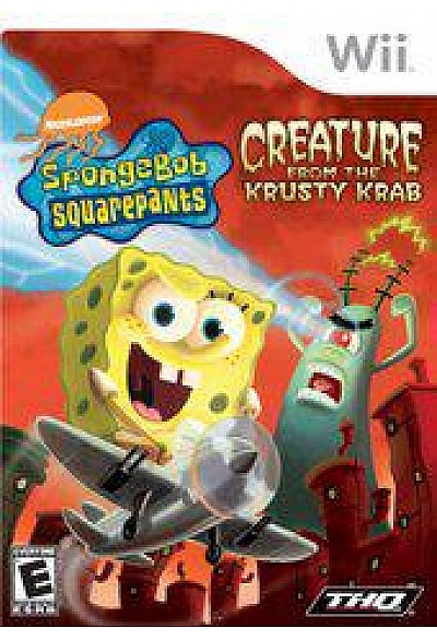 SpongeBob SquarePants Creature From The Krusty Krab/Wii