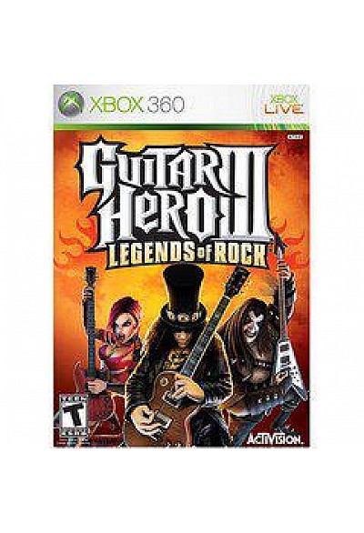 Guitar Hero III Legends Of Rock (Jeu seulement) / Xbox 360