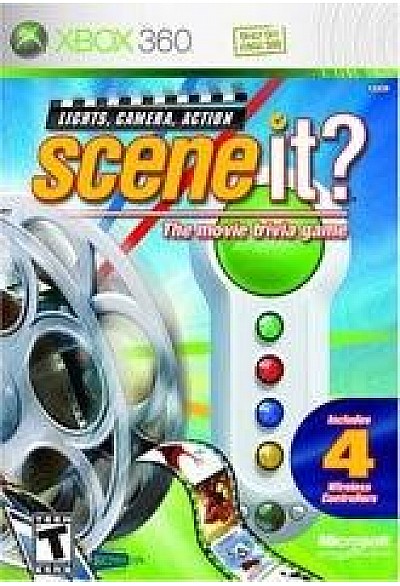 Scene It? Lights, Camera, Action (AVEC BUZZERS) / Xbox 360