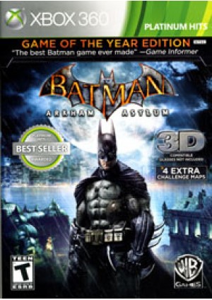 Batman Arkham Asylum Game Of The Year Edition/Xbox 360