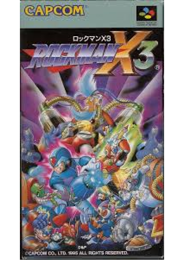 Rockman X3 (Mega Man X3 Japonais) / SFC