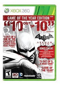 Batman Arkham City Game Of The Year/Xbox 360