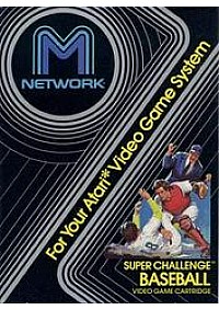 Baseball (Super Challenge Baseball White Label) / Atari 2600