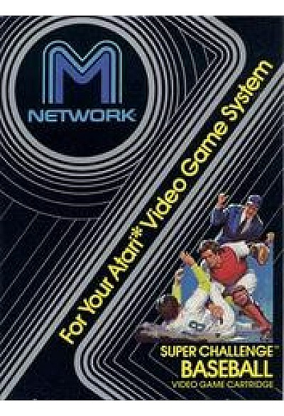 Baseball (Super Challenge Baseball White Label) / Atari 2600