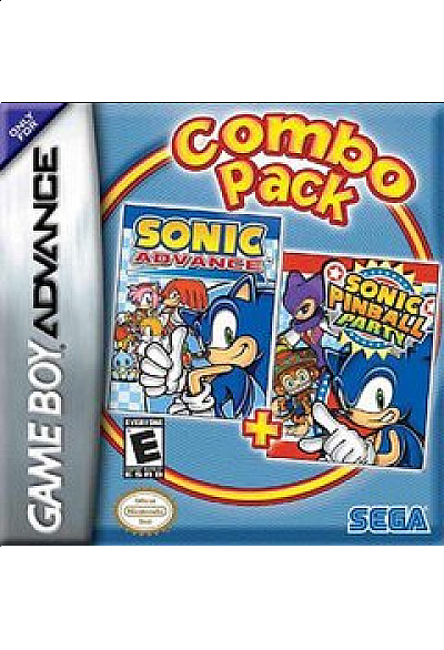 Sonic Advance + Sonic Pinball Party/GBA