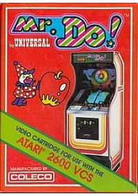 Mr. Do! (Coleco Version) / Atari 2600