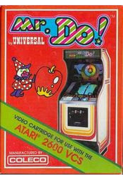 Mr. Do! (Coleco Version) / Atari 2600