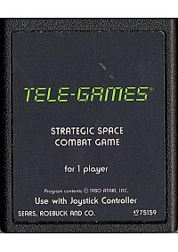 Tele-Games Strategic Space Combat Game/Atari 2600