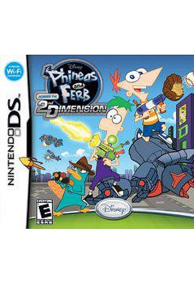 Phineas And Ferb Across The 2ND Dimension/DS
