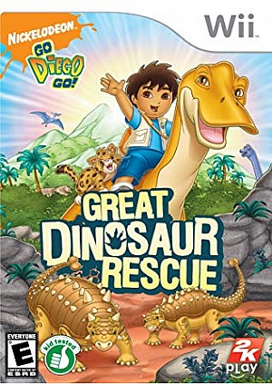 Go, Diego, Go! Great Dinosaur Rescue / Wii