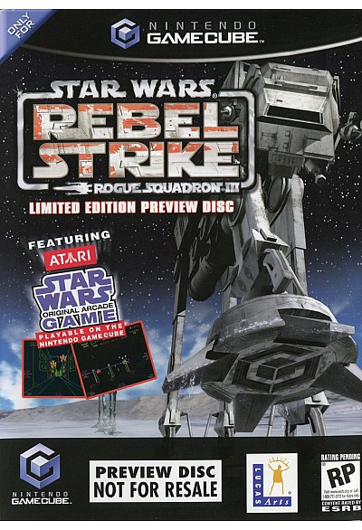 Star Wars Rebel Strike Rogue Squadron III Limited Edition Preview Disc / Game Cube