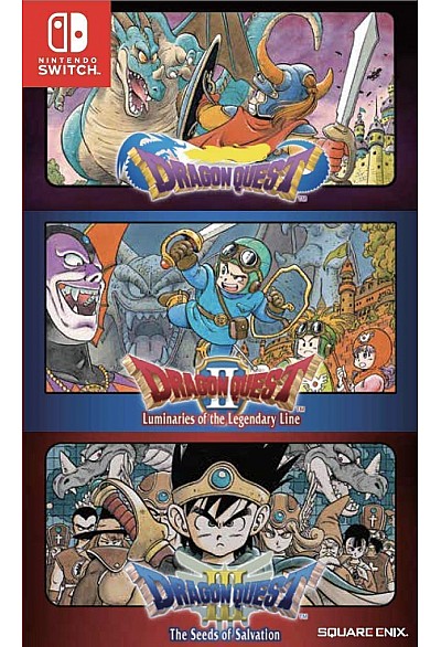 Dragon Quest 1 + 2 + 3 Collection (Version Asiatique Multilingue) / Switch
