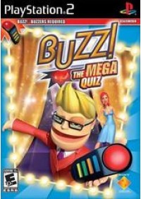 Buzz The Mega Quiz +4 Buzzer / PS2