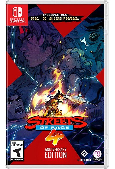 Streets Of Rage 4 Anniversary Edition/Switch