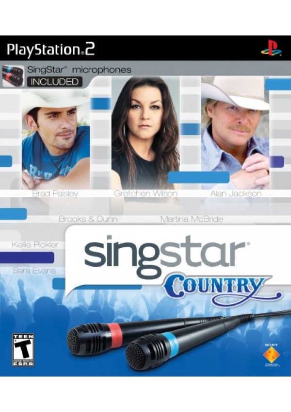 SingStar Country (Avec 2 Micros) / PS2