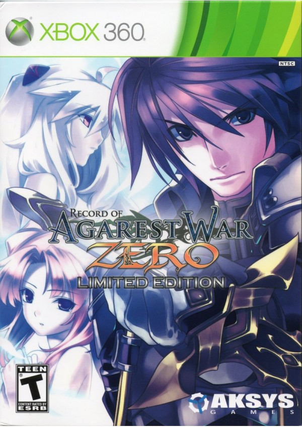 Record Of Agarest War Zero/ Limited Edition/Xbox 360
