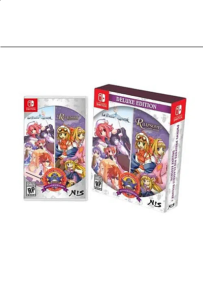 Prinny Presents NIS Classics Volume 3 La Pucelle Ragnarok + Rhapsody A Musical Adventure Deluxe Edition/Switch