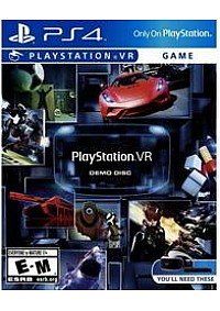 Playstation VR Demo Disc/PS4