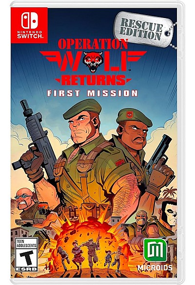 Operation Wolf Returns First Mission Rescue Edition/Switch  