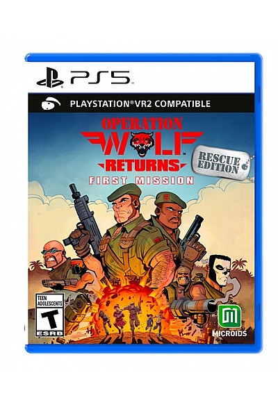 Operation Wolf Returns First Mission Rescue Edition (Compatible PSVR2) / PS5 