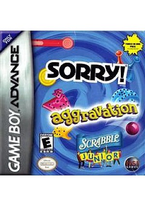 Aggravation/Sorry/Scrabble Jr / GBA