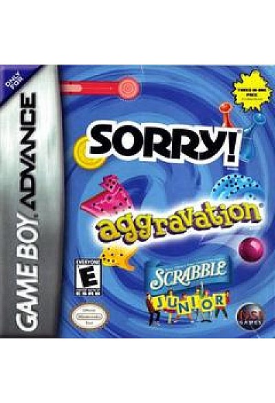 Aggravation/Sorry/Scrabble Jr / GBA