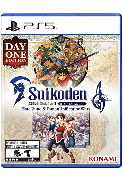 Suikoden I & II HD Remaster Gate Rune and Dunan Unification Wars Day One Edition/PS5