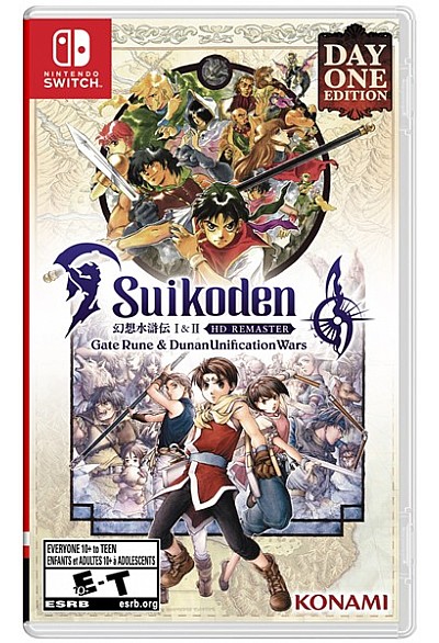 Suikoden I & II HD Remaster Gate Rune and Dunan Unification Wars Day One Edition/Switch