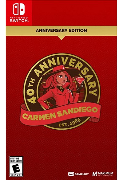 Carmen Sandiego 40th Anniversary Edition/Switch