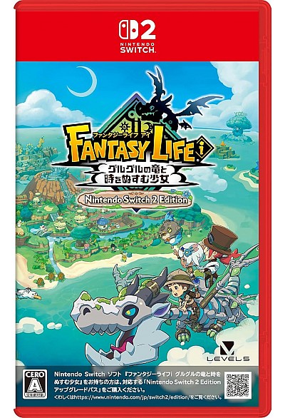 Fantasy Life i The Girl Who Steals Time (Version Japonaise Multilingue) /Switch2