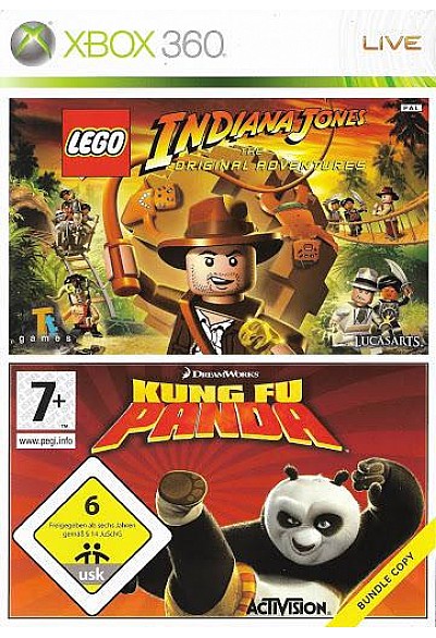 Kung Fu Panda Lego Indiana Jones (Version Europeenne) /Xbox 360
