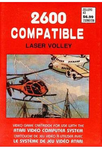 Laser Volley (Zellers Version) / Atari 2600