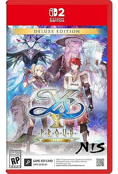 Ys X: Proud Nordics Deluxe Edition (Game Key)/Switch2