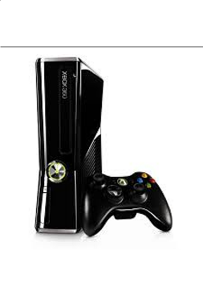Console Xbox 360 Slim 250 GB - Noire