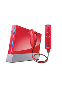 Console Wii Retrocompatible Gamecube 25th Anniversary Edition Modèle RVL-001 - Rouge