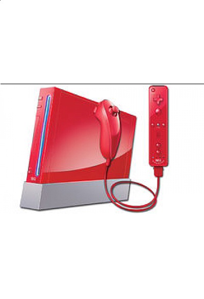 Console Wii Retrocompatible Gamecube 25th Anniversary Edition Modèle RVL-001 - Rouge