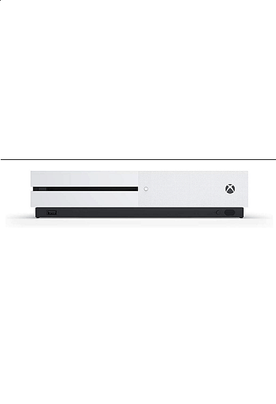 Console Xbox One S 1 TB - Blanche