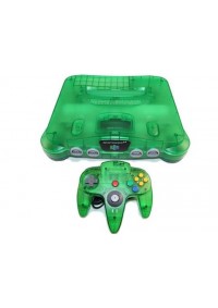 Console N64 / Nintendo 64 Funtastic Jungle Green / Verte Transparente