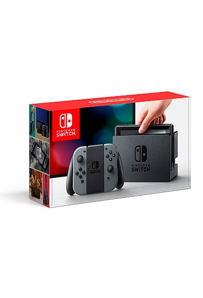 Console Nintendo Switch - Joy-Con Gris (Gray Joy-Con) Modèle 2017 HAC-001