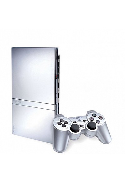 Console Playstation 2 / PS2 Slim -  Argent