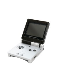 Console Game Boy Advance SP / GBA SP AGS-001 - Noire Onyx Et Argent Platinum