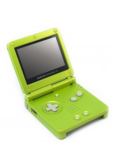 Console Game Boy Advance SP / GBA SP AGS-001 - Vert Lime