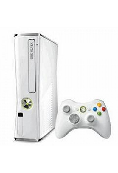 Console Xbox 360 Slim 4 GB	- Blanche