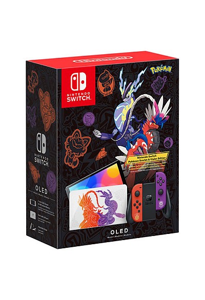 Console Nintendo Switch Oled - Pokemon Scarlet & Violet Edition