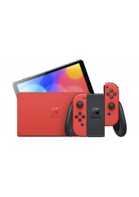 Console Nintendo Switch Oled Édition Mario Rouge - Mario Red Edition